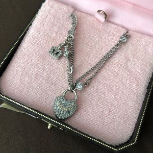 Juicy Couture silver necklace
